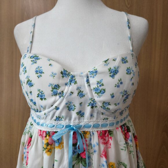 Altar'd State Floral Mini Dress - Picture 4 of 15